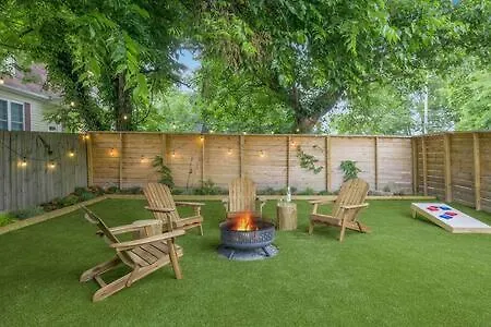 Villa The Brooks House - 6 Mins To Broadway, Firepit